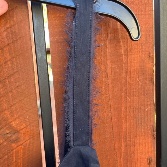 LA LIGNE Georgia Dress in Navy Blue size XL - Picture 5 of 9